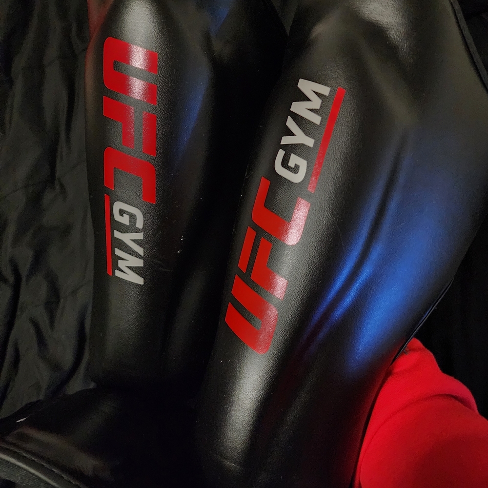 UFC Gym Black and Red Shin Guards - Picture 6 of 6
